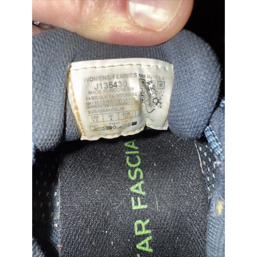 MERRELL‎ ANTORA 2 J135430 Lace-up Q FORM 2  SNEAKERS Rainbow Sz 6.5 - Picture 5 of 6